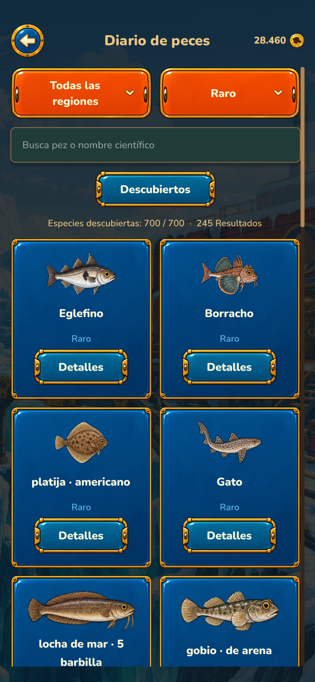 Pico the Diver – Peces raros