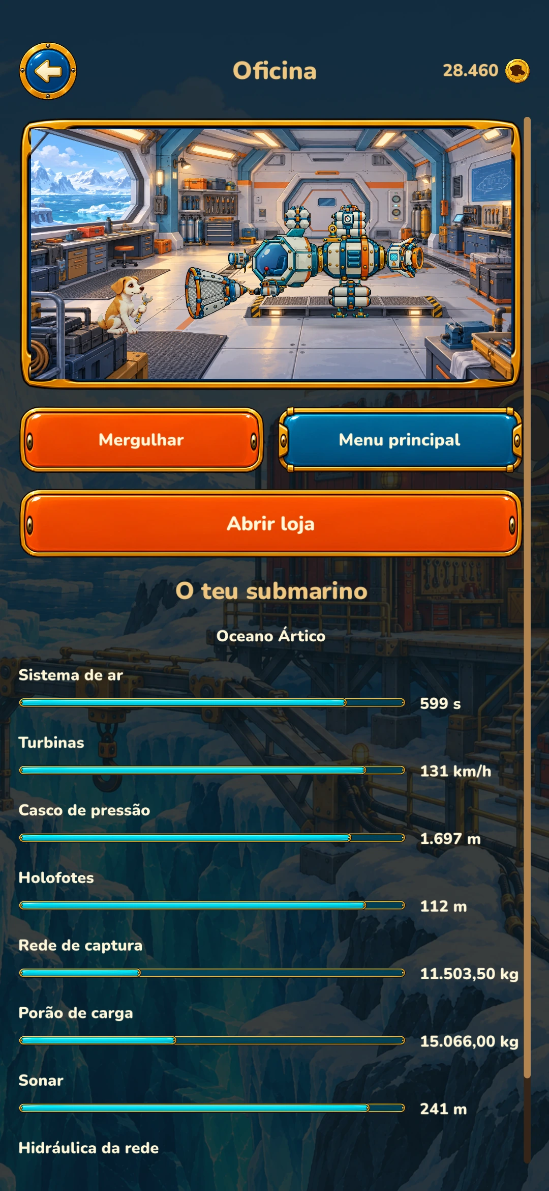Pico the Diver – Oficina do Ártico