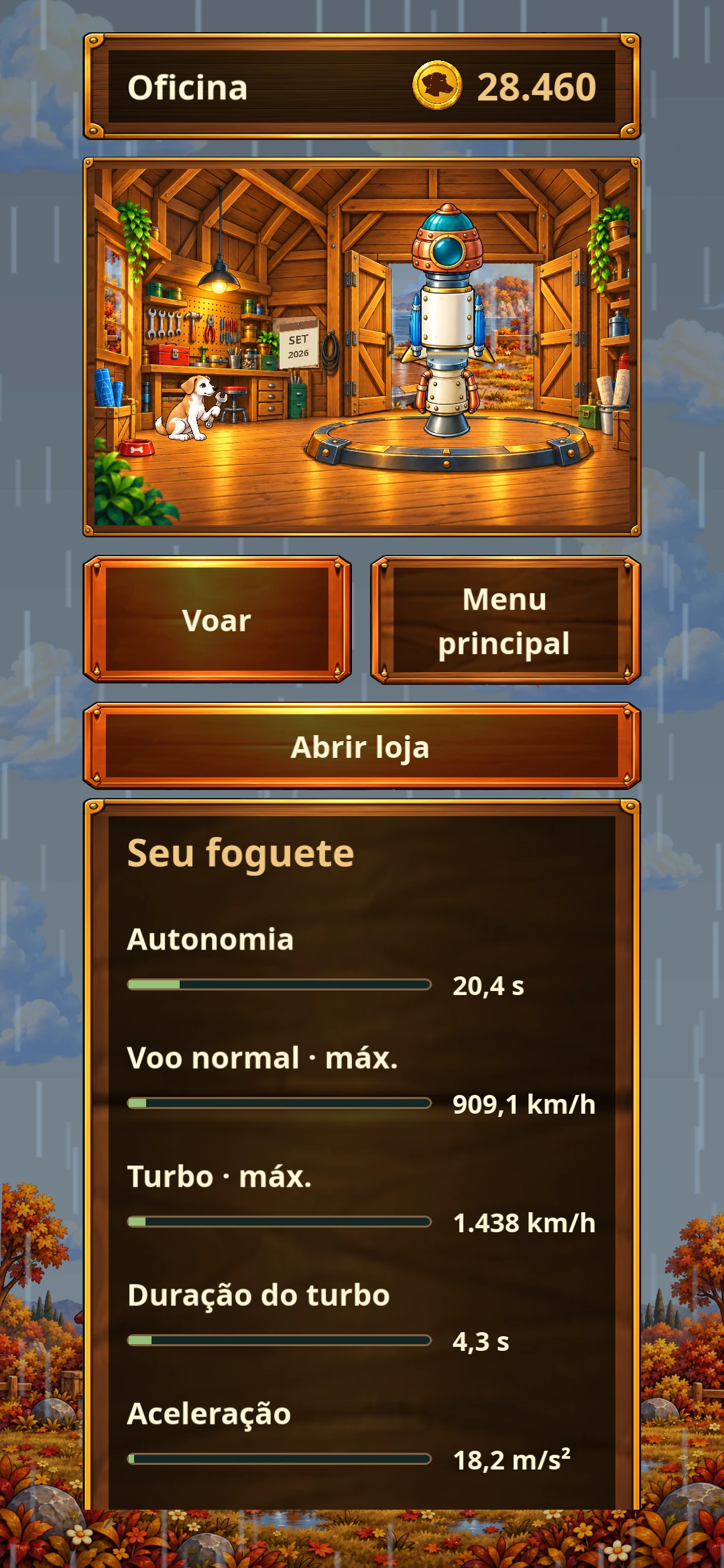 Pico Rocketdog – Oficina do foguete inicial