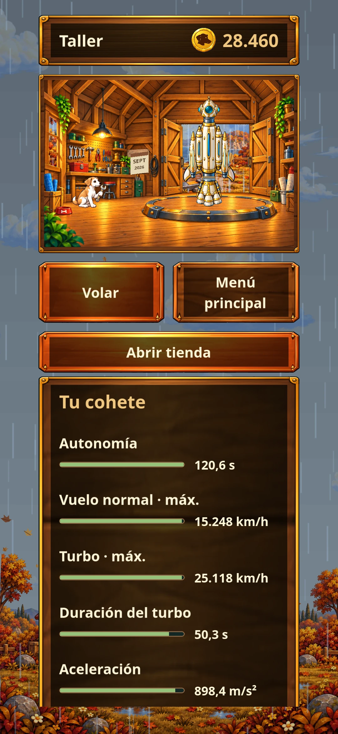 Pico Rocketdog – Taller y mejoras