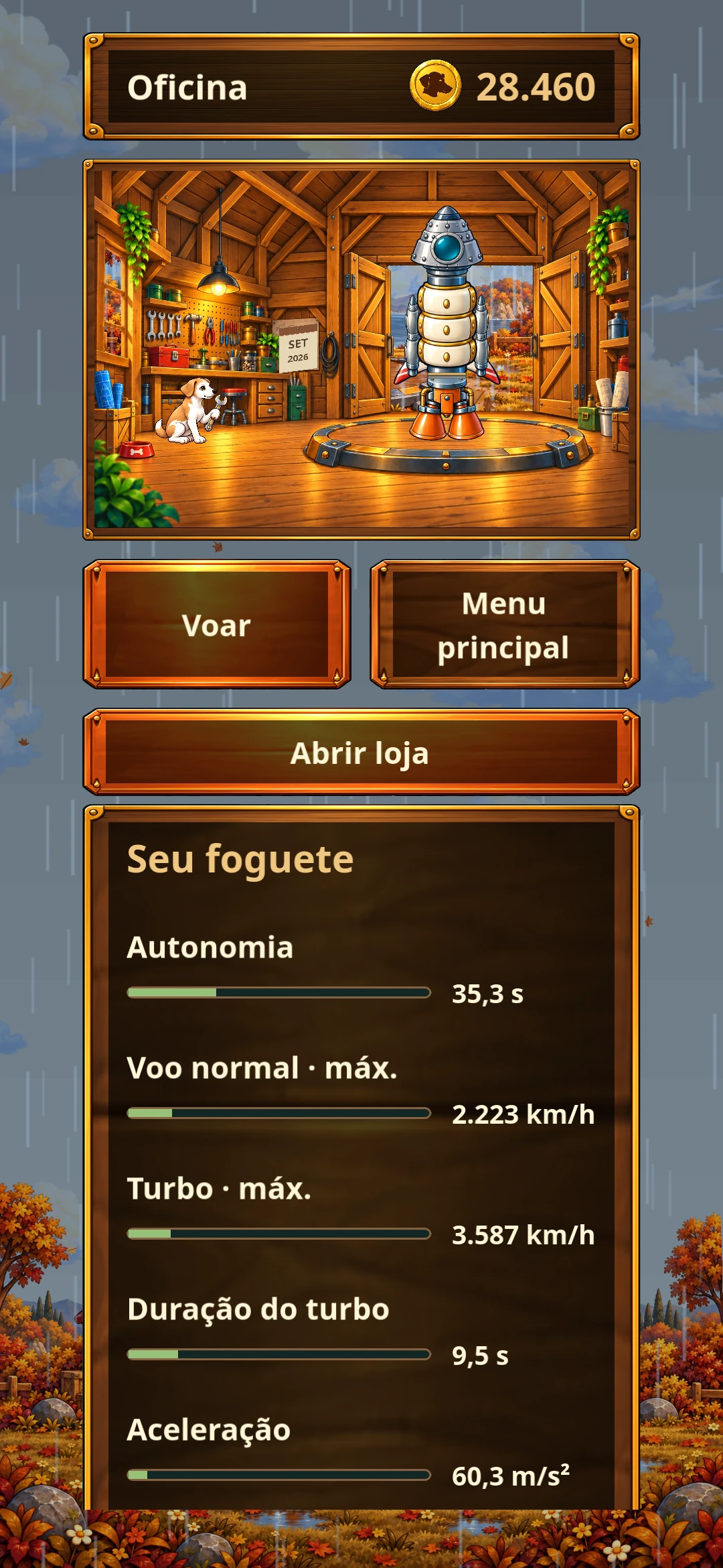 Pico Rocketdog – Oficina e melhorias