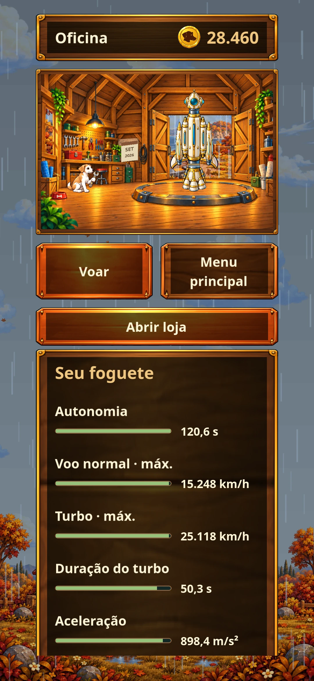 Pico Rocketdog – Oficina e melhorias